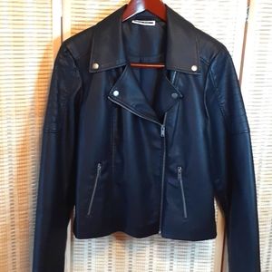 NWOT NOISY MAY Faux Leather Jacket